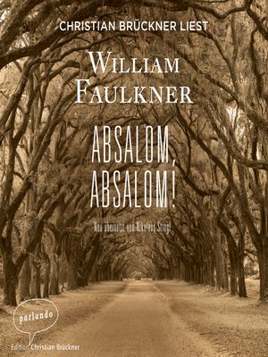cover image of Absalom, Absalom!